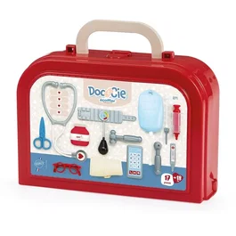 Ecoiffier Mallette Médecin 271 - Valise Docteur Luxe - Jouet Médical Enfant 18 Mois avec Stéthoscope, Otoscope et Accessoires
