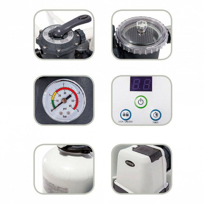 Épurateur de Piscine Intex Kristal Clear 37800 L