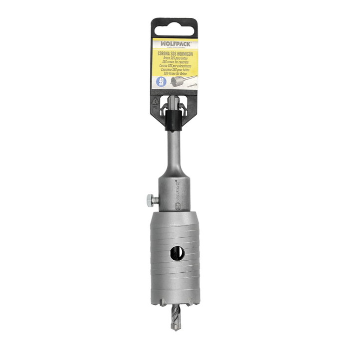 WOLFPACK LINEA PROFESIONAL Scie cloche SDS Béton 40 mm
