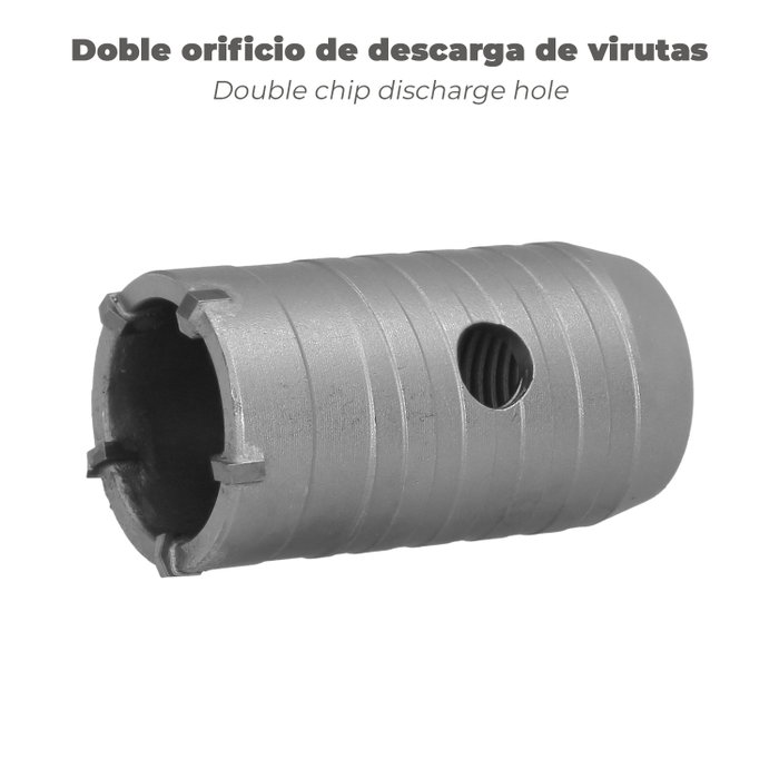 WOLFPACK LINEA PROFESIONAL Scie cloche SDS Béton 40 mm