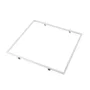 BX3 Light Pack de 6 Cadres en Aluminium pour Panneau LED 600 x 600 mm, BX3-AF-600x600, Finition Professionnelle pour Installation au Plafond