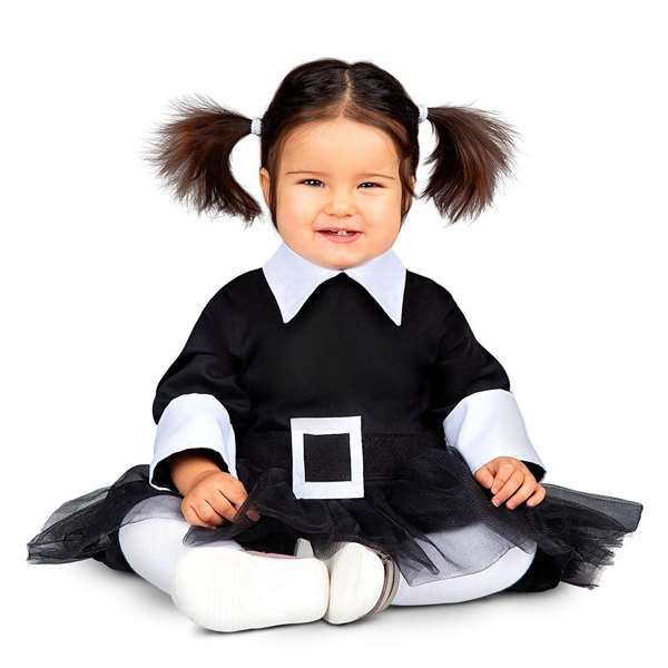 My Other Me Costume d'Halloween Siniestra Bébé Fille, Taille 12-24 Mois - Robe