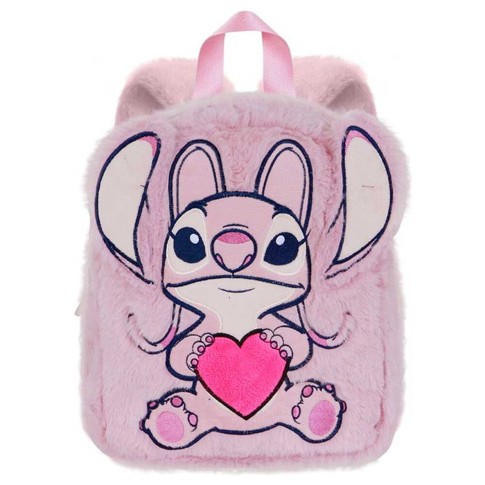 Karactermania Sac à dos Angel en peluche en forme de cœur - Dimensions 30x25x15cm - Pour enfant à partir de 3 ans Karactermania Sac à dos Angel en peluche en forme de cœur - Dimensions 30x25x15cm - Pour enfant à partir de 3 ans