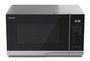 Sharp YC-PG234AE-S - Micro-ondes Digital avec Gril, 900 W (Grill 1000 W), 23 Litres, Noir - Cuisson rapide et facile