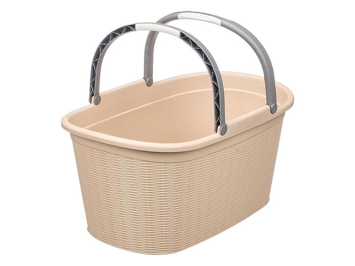 STEFANPLAST Panier à linge avec poignées Elegance, Crème