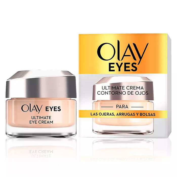 Olay Crème Contour des Yeux Ultime Anti-Âge Hydratante Anti-Rides Anti-Cernes Femme 15 ml