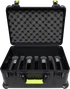 SBG Mallette de transport en polyéthylène pour 7 micros HF et accessoires