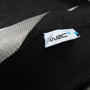 WRC Lot de 5 housses de sièges universelles avec appuie-tête Noir/Gris
