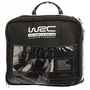 WRC - Lot de 5 housses avant complètes avec appui-tête - Tissu velours et maille - Design compétition - Universelles - Fixation simple - Compatible Airbag