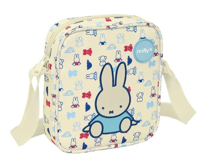 Safta Bolsito Bandolera Buddy Miffy Imperméable 16x18x4 cm - Sac Bandoulière Enfant à partir de 3 ans