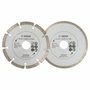 Bosch Lot de 2 disques diamantés Ø 125 mm pour carrelage et matériaux