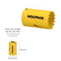 WOLFPACK LINEA PROFESIONAL Scie cloche bimétal Target Ø 33 mm