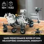 Lego Technic 42158 NASA Mars Rover Perseverance - Jouet Construction Découverte de l'Espace avec Application de Réalité Augmentée AR