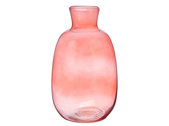 GIFTDECOR Vase en Verre à Col, Teja, 37cm