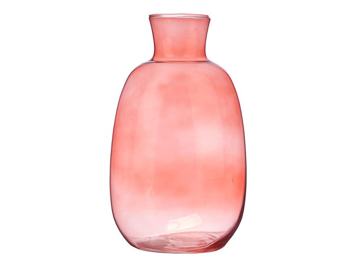 GIFTDECOR Vase en Verre à Col, Teja, 37cm