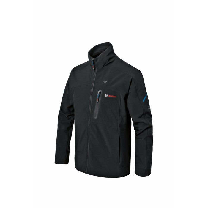 Bosch Professional Veste chauffante GHJ 12+18V XA Noir 3XL avec batterie 12V