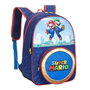 Toybags Mochila Super Mario - Sac à dos personnalisé avec poche frontale ronde, intérieur doublé, dimensions 28 x 23 x 10 cm