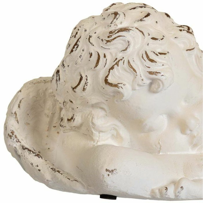 Figurine Décorative Alexandra House Living Blanc Ange 18 x 19 x 29 cm