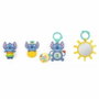 Bright Starts Coffret de jouets Disney Baby Stitch Trésors Tropicaux - 4 Pièces