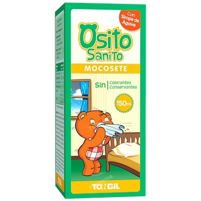 TONGIL OSITO SANITO MOCOSETE Sirop d'agave 150ml TONGIL OSITO SANITO MOCOSETE Sirop d'agave 150ml