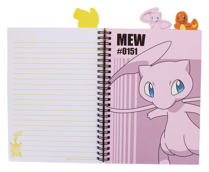 Thumbs Up Pokémon Carnet de notes A5 Project Book Time to Train