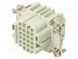 ILME Insert de contact HDC femelle CDD 24 broches 10A 600V