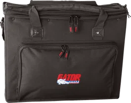 GATOR Lot de 2 Softcase Rack 19 pouces en Nylon avec sangle
