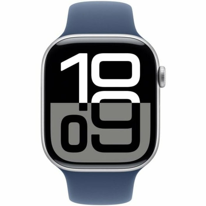 Montre intelligente Apple Series 10 Bleu Argenté 46 mm