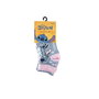 Cerdá Pack de 3 paires de chaussettes Stitch et motifs assortis - Taille 27-30 - Pour enfant