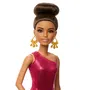 Barbie - Poupée Danseuse de Salon et Accessoires - Brune avec Trophée - JFR09 - Jeu Imaginatif Enfant 3 ans
