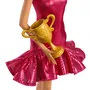 Barbie - Poupée Danseuse de Salon et Accessoires - Brune avec Trophée - JFR09 - Jeu Imaginatif Enfant 3 ans