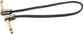 EBS Câble Patch PCF Premium Gold Jack-Jack AA Noir - Lot de 10 - 28 cm
