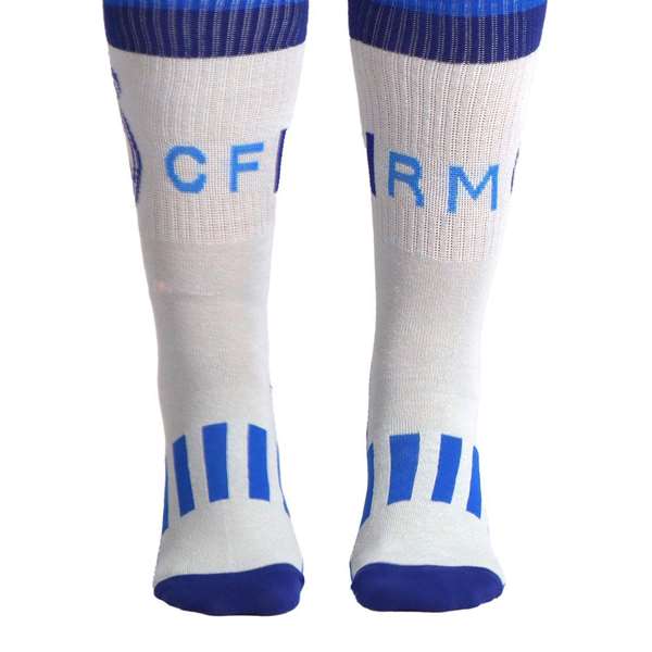 Real Madrid Chaussettes officielles Taille 38-45 pour adulte - Couleur grise
