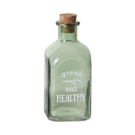 Home Deco Factory Bouteille pour condiments en verre teinté 130 ml