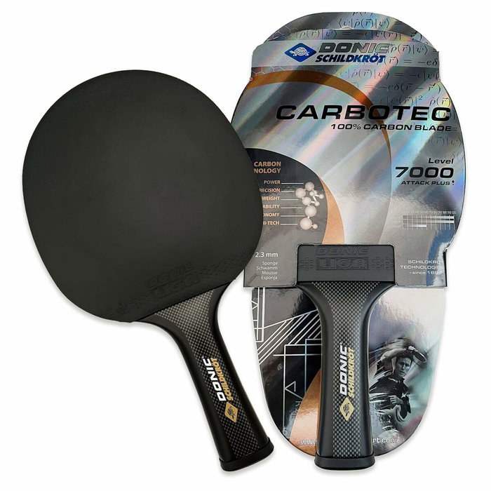 Schildkröt Raquette de Tennis de Table CarboTec 7000 Noir Schildkröt Raquette de Tennis de Table CarboTec 7000 Noir