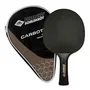 Schildkröt CarboTec 7000 Raquette de tennis de table 100% carbone avec revêtement Liga QRC pour jeu offensif