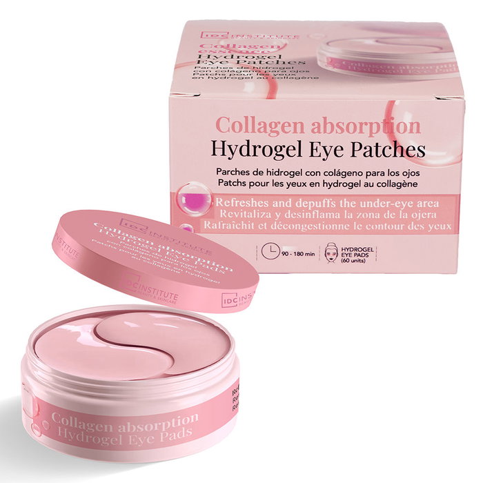 Idc Institute Patchs hydrogel pour les yeux au collagène, 60 unités Idc Institute Patchs hydrogel pour les yeux au collagène, 60 unités