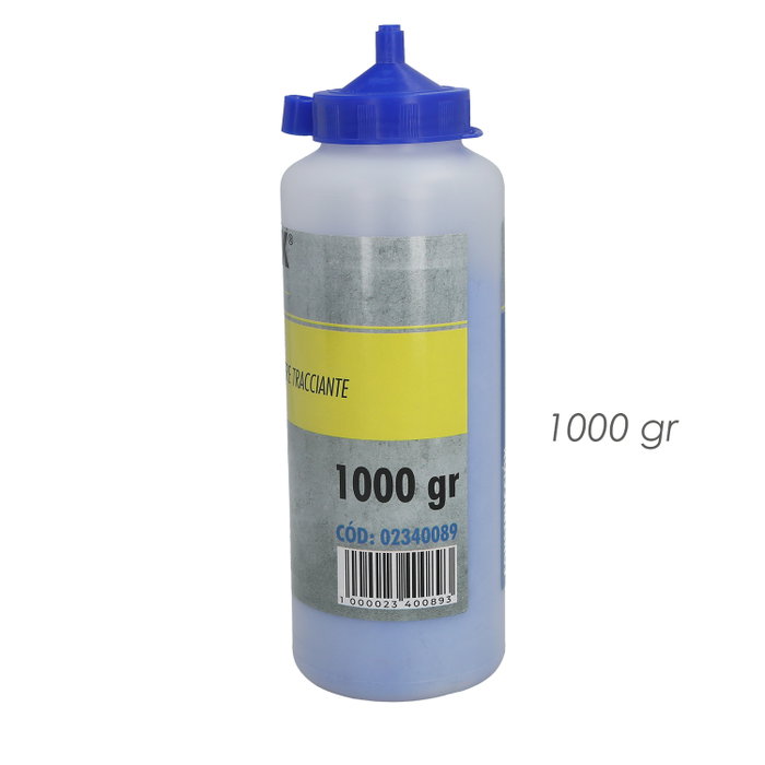 WOLFPACK LINEA PROFESIONAL Poudre à tracer 1000 grammes bleue