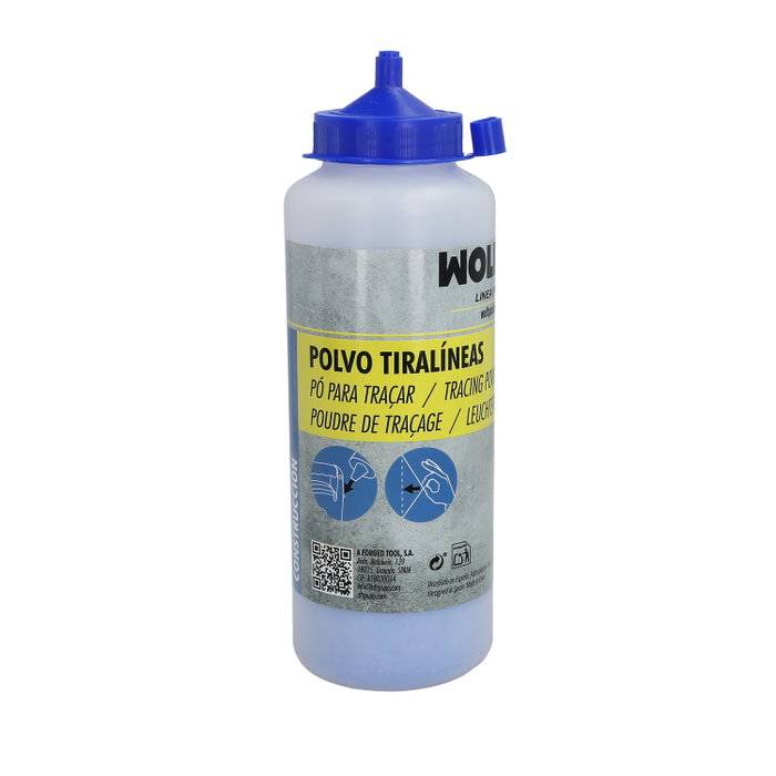 WOLFPACK LINEA PROFESIONAL Poudre à tracer 1000 grammes bleue