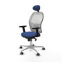 Piqueras y Crespo Chaise de Bureau Jorquera 2D086G1 Bleu Marine