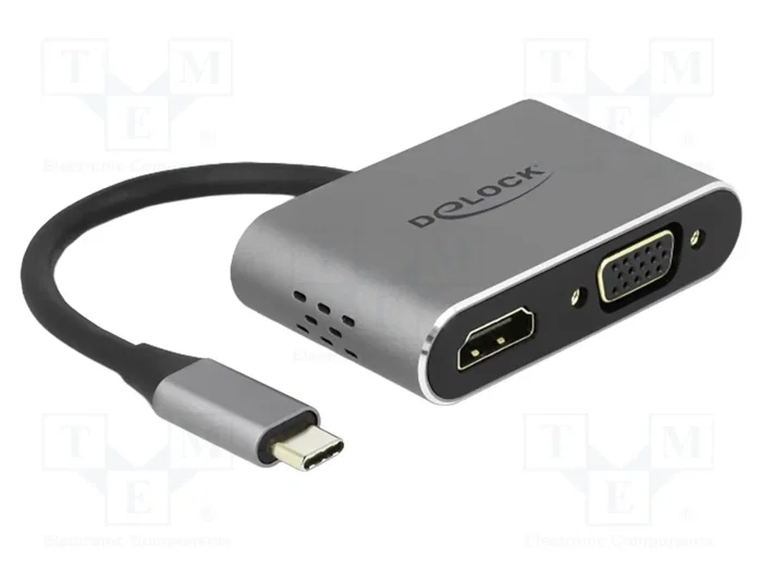 DELOCK Hub USB 3.2 Gen 1, 4 ports, gris DELOCK Hub USB 3.2 Gen 1, 4 ports, gris