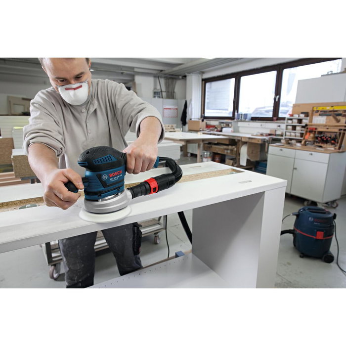 Bosch Professional Adaptateur d'aspiration 35mm pour GAS 20LSFC et GOF 130