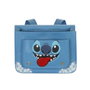 Karactermania Bolso-Mochila Satchel Tongue Lilo y Stitch, Sac à dos ou bandoulière convertible, PVC, 27 x 11.5 x 20 cm