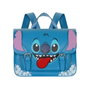 Karactermania Bolso-Mochila Satchel Tongue Lilo y Stitch, Sac à dos ou bandoulière convertible, PVC, 27 x 11.5 x 20 cm