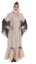 Creaciones Llopis - Déguisement Adulte Chulapa Beige Taille M, Taille T-M (Vestido y Pañuelo)