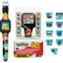 Kids Licensing Montre interactive Pokémon POK4231 - Montre enfant multifonction avec écran à fond modifiable, podomètre, enregistreur vocal, calculatrice et batterie rechargeable