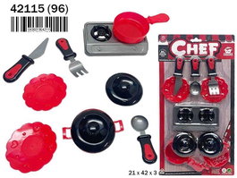 Rama Cuisine avec accessoires en blister, nouveaux coloris