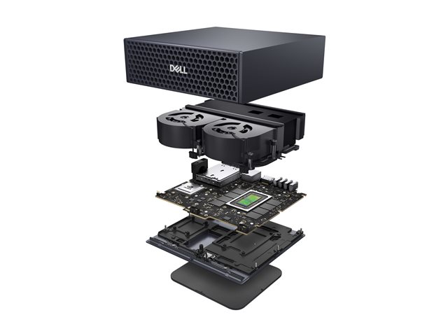 Dell Pro Max GB10 FCM1253 Station de travail Compacte NVIDIA Grace Blackwell 128 Go LPDDR5X SSD 4 TB Wi-Fi 7 Dell Pro Max GB10 FCM1253 Station de travail Compacte NVIDIA Grace Blackwell 128 Go LPDDR5X SSD 4 TB Wi-Fi 7