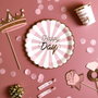 Party Time Set de 6 assiettes en papier de 23 cm, modèles assortis