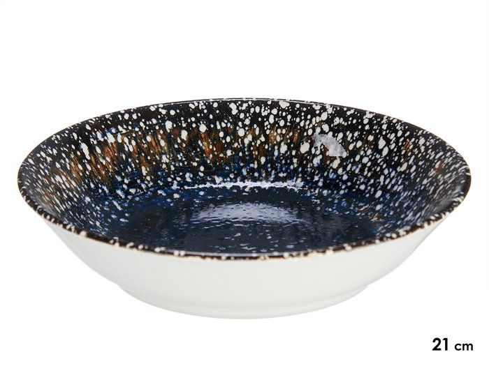 Vessia Assiette Creuse Porcelaine Bleu Univers 21 cm (Set de 24) Vessia Assiette Creuse Porcelaine Bleu Univers 21 cm (Set de 24)